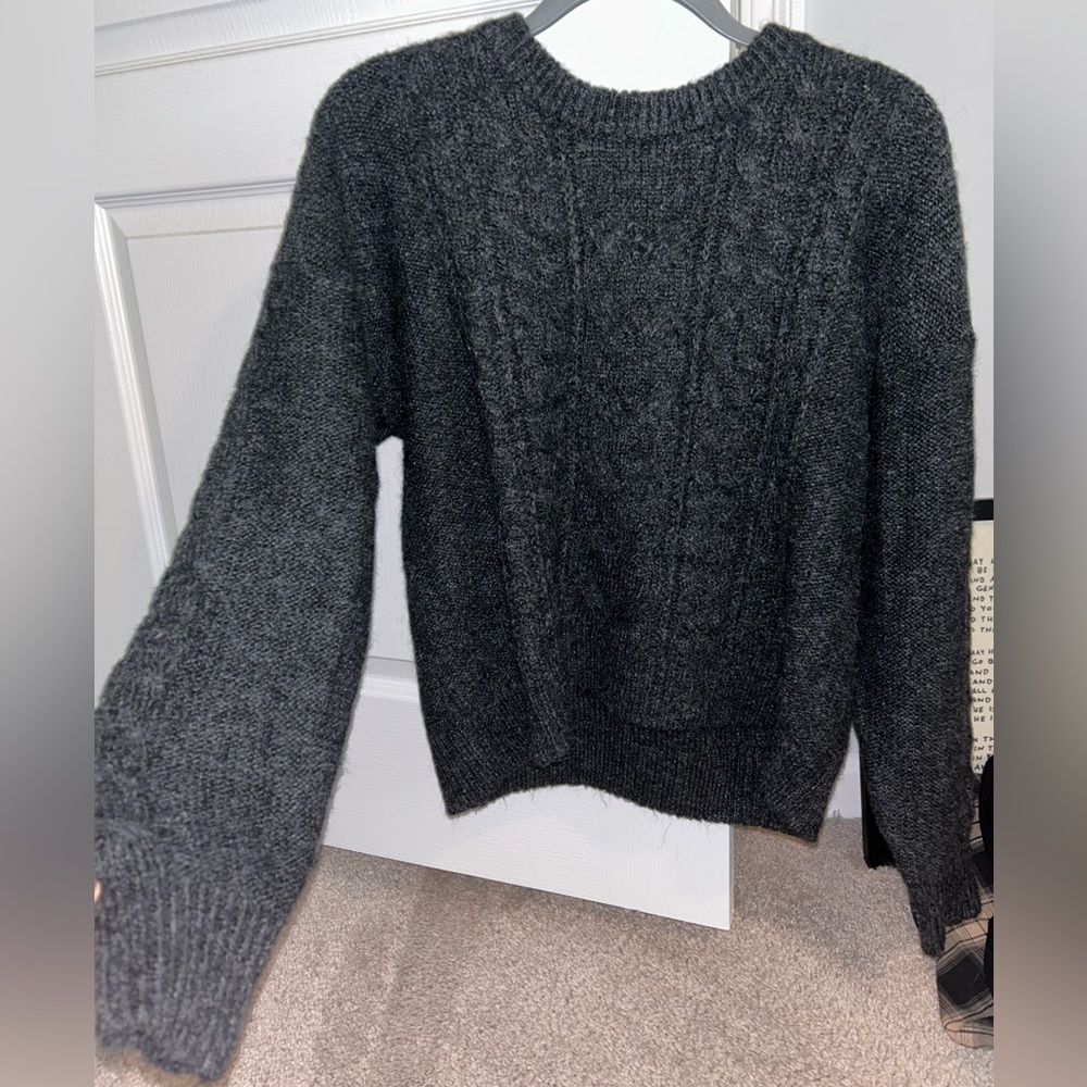 BRAND NEW OLD NAVY charcoal gray women’s sweater